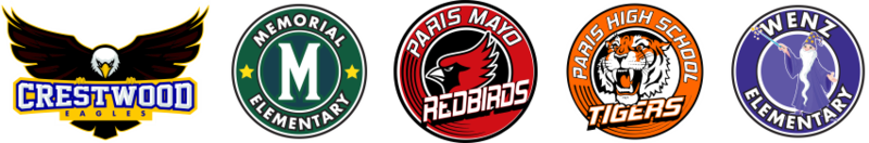 Paris Area Schools Apparel & Merch