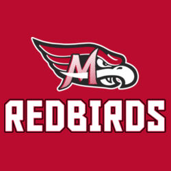 Mayo Redbirds Design MA2 on a Port & Company® - Youth Core Fleece Pullover Hooded Sweatshirt Design