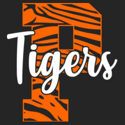 Paris Tigers Design PT6 on a Port & Company® - Youth Core Fleece Pullover Hooded Sweatshirt Design