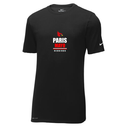 Mayo Redbirds Design MA1 on a Nike® - Dri FIT Cotton/Poly Tee Thumbnail