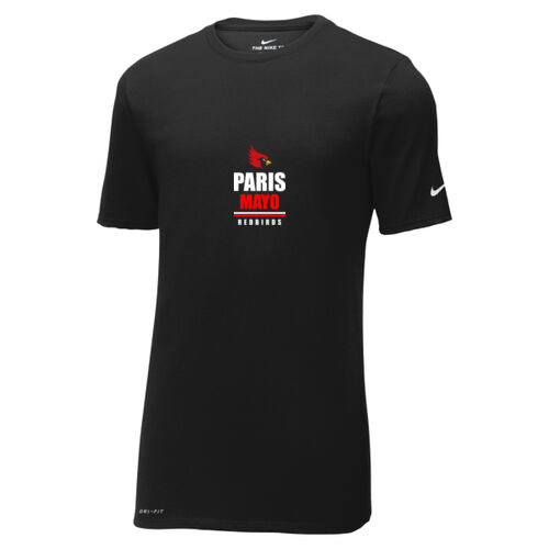 Mayo Redbirds Design MA1 on a Nike® - Dri FIT Cotton/Poly Tee Thumbnail