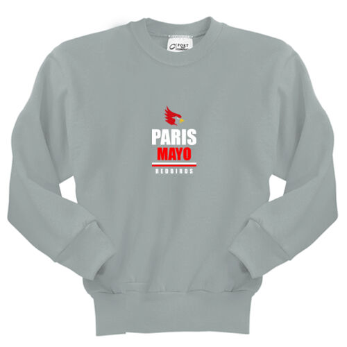 Mayo Redbirds Design MA1 on a Port & Company® - Youth Core Fleece Crewneck Sweatshirt Thumbnail