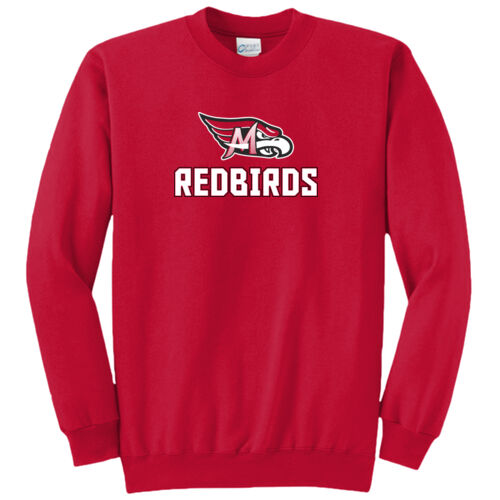 Mayo Redbirds Design MA2 on a Port & Company® - Core Fleece Crewneck Sweatshirt Thumbnail