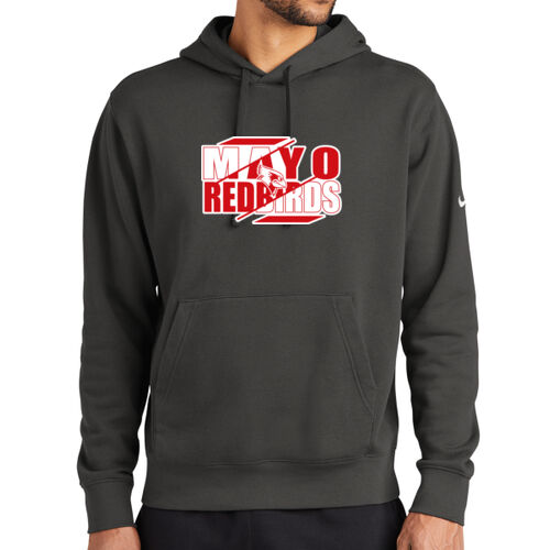 Mayo Redbirds Design MA4 on a Nike® - Club Fleece Sleeve Swoosh Pullover Hoodie Thumbnail