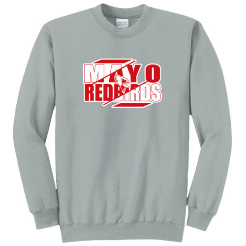 Mayo Redbirds Design MA4 on a Port & Company® - Core Fleece Crewneck Sweatshirt Thumbnail