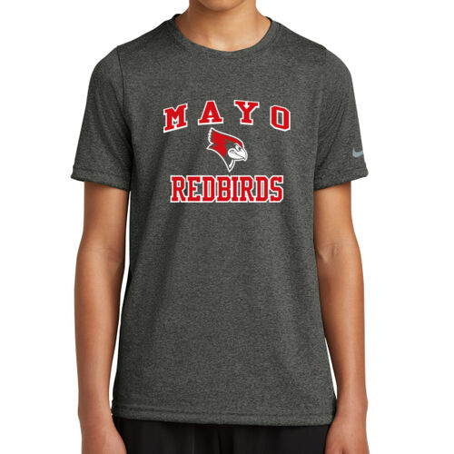 Mayo Redbirds Design MA5 on a Nike® - Youth Swoosh Sleeve rLegend Tee Thumbnail