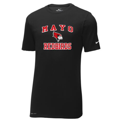 Mayo Redbirds Design MA5 on a Nike® - Dri FIT Cotton/Poly Tee Thumbnail