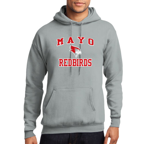 Mayo Redbirds Design MA5 on a Port & Company® - Core Fleece Pullover Hooded Sweatshirt Thumbnail
