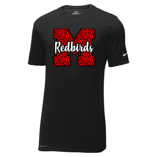 Mayo Redbirds Design MA6 on a Nike® - Dri FIT Cotton/Poly Tee Thumbnail