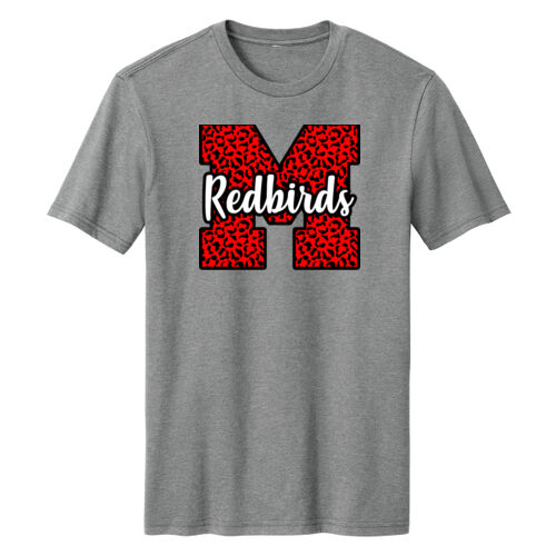 Mayo Redbirds Design MA6 on a District® - Perfect Blend ® CVC Tee Thumbnail