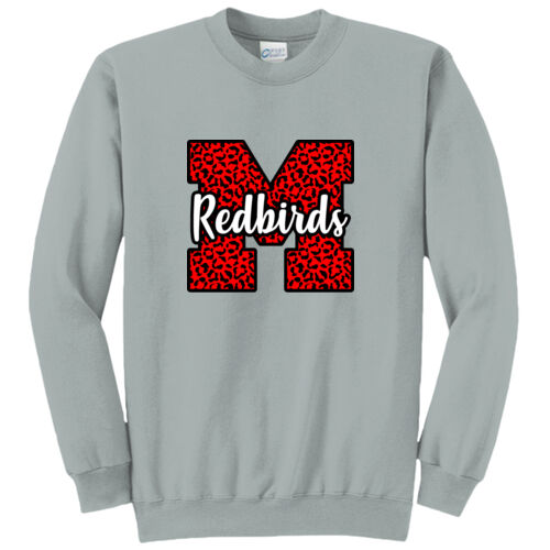 Mayo Redbirds Design MA6 on a Port & Company® - Core Fleece Crewneck Sweatshirt Thumbnail