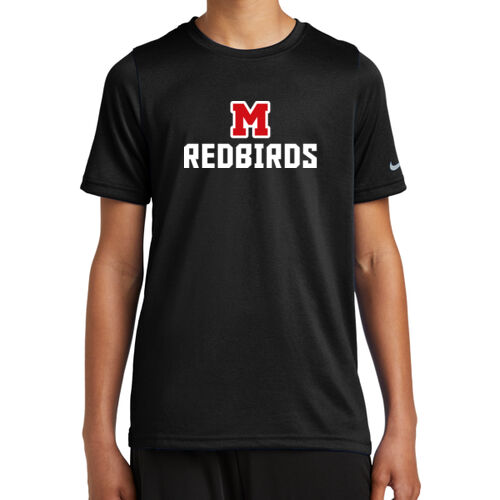 Mayo Redbirds Design MA7 on a Nike® - Youth Swoosh Sleeve rLegend Tee Thumbnail
