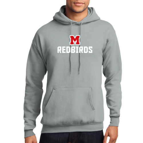 Mayo Redbirds Design MA7 on a Port & Company® - Core Fleece Pullover Hooded Sweatshirt Thumbnail