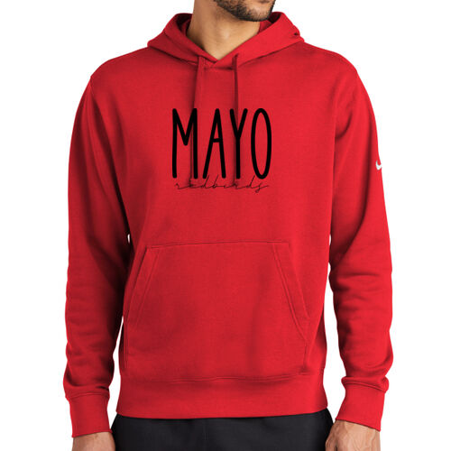 Mayo Redbirds Design MA8 on a Nike® - Club Fleece Sleeve Swoosh Pullover Hoodie Thumbnail