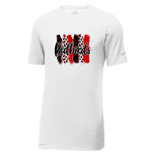 Mayo Redbirds Design MA9 on a Nike® - Dri FIT Cotton/Poly Tee Thumbnail