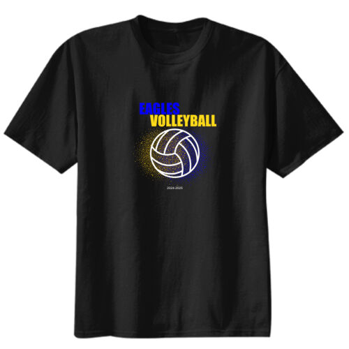Crestwood Eagles Volleyball Design CV1 on a Port & Company® - Youth Core Cotton Tee Thumbnail