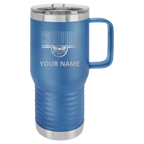 Crestwood Eagles Design CEE4 Engraved on a Polar Camel® - 20 oz.Travel Mug Vacuum Insulated with Slider Lid Thumbnail