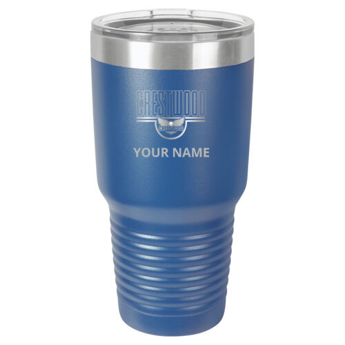 Crestwood Eagles Design CEE4 Engraved on a Polar Camel® - 30 oz Tumbler Vacuum Insulated with Slider Lid Thumbnail