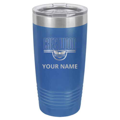 Crestwood Eagles Design CEE4 Engraved on a Polar Camel® - 20 oz Tumbler Vacuum Insulated with Slider Lid Thumbnail