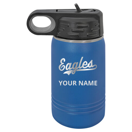 Crestwood Eagles Design CEE7 Engraved on a Polar Camel® - 12 oz. Water Bottle Vacuum Insulation Thumbnail