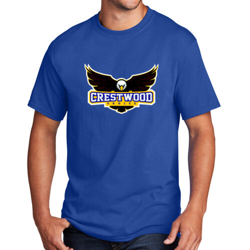 Crestwood Eagles Design CE1 on a Port & Company® - Core Cotton Tee Thumbnail