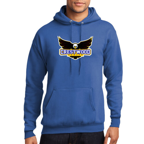 Crestwood Eagles Design CE1 on a Port & Company® - Core Fleece Pullover Hooded Sweatshirt Thumbnail