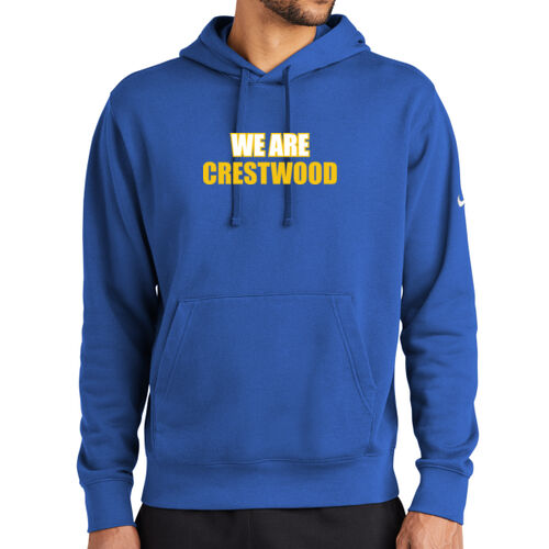 Crestwood Eagles Design CE3 on a Nike® - Club Fleece Sleeve Swoosh Pullover Hoodie Thumbnail