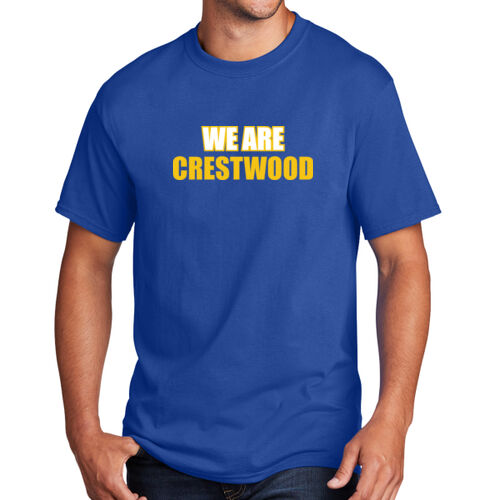 Crestwood Eagles Design CE3 on a Port & Company® - Core Cotton Tee Thumbnail