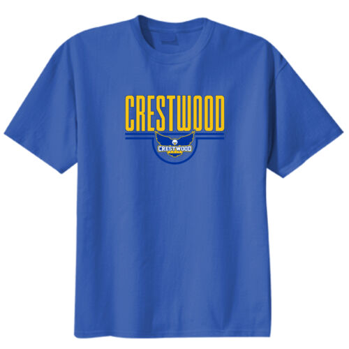 Crestwood Eagles Design CE4 on a Port & Company® - Youth Core Cotton Tee Thumbnail