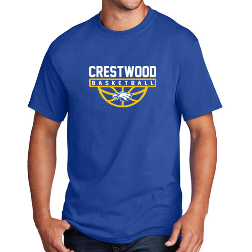 Crestwood Eagles Design CE5 on a Port & Company® - Core Cotton Tee Thumbnail