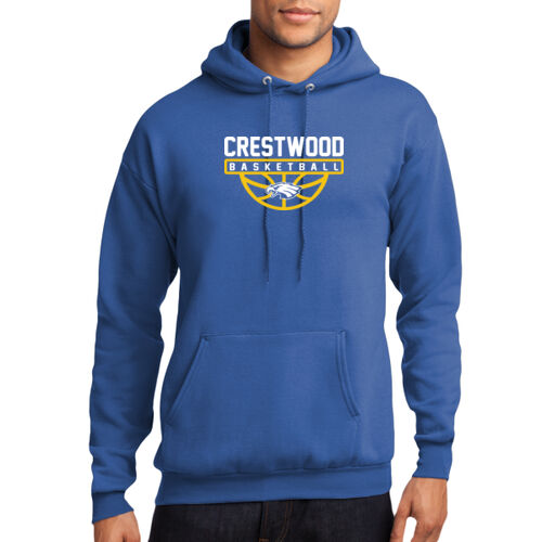 Crestwood Eagles Design CE5 on a Port & Company® - Core Fleece Pullover Hooded Sweatshirt Thumbnail