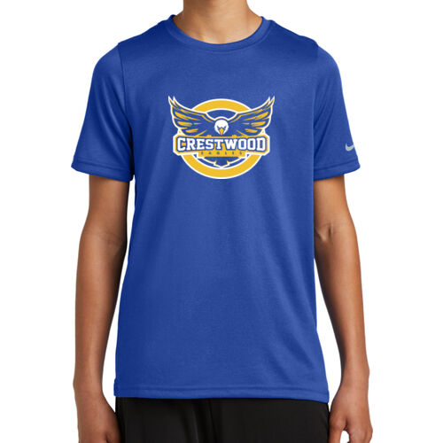 Crestwood Eagles Design CE6 on a Nike® - Youth Swoosh Sleeve rLegend Tee Thumbnail