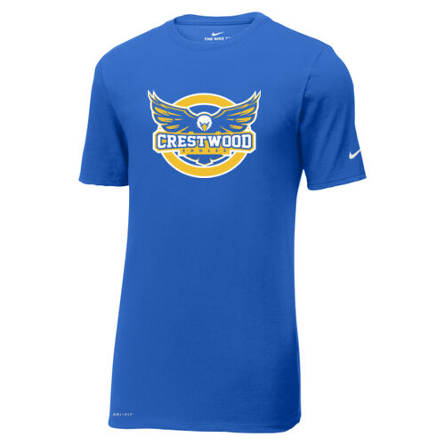 Crestwood Eagles Design CE6 on a Nike® - Dri FIT Cotton/Poly Tee - Dri FIT Cotton/Poly Tee Thumbnail