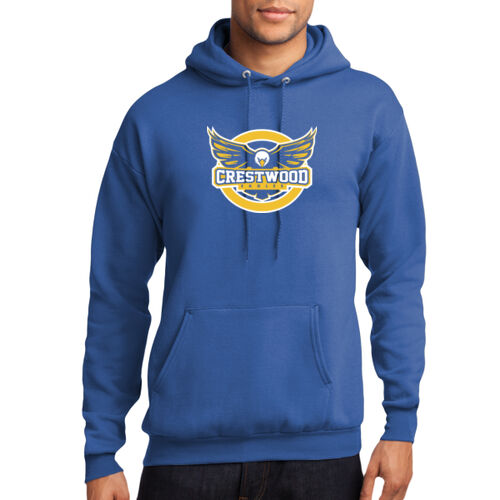 Crestwood Eagles Design CE6 on a Port & Company® - Core Fleece Pullover Hooded Sweatshirt Thumbnail
