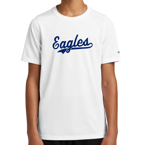 Crestwood Eagles Design CE7 on a Nike® - Youth Swoosh Sleeve rLegend Tee Thumbnail