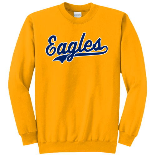 Crestwood Eagles Design CE7 on a Port & Company® - Core Fleece Crewneck Sweatshirt Thumbnail