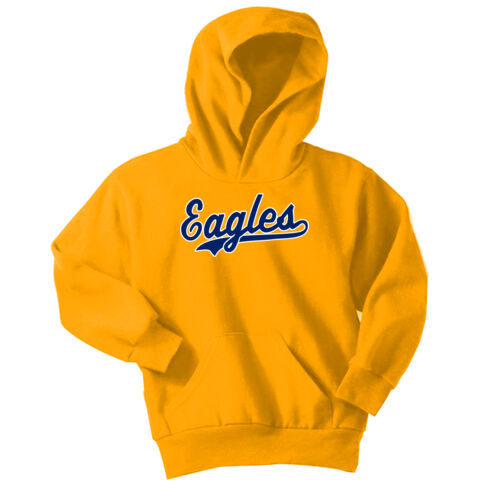 Crestwood Eagles Design CE7 on a Port & Company® - Youth Core Fleece Pullover Hooded Sweatshirt Thumbnail