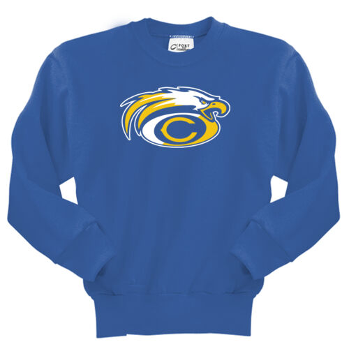 Crestwood Eagles Design CE8 on a Port & Company® - Youth Core Fleece Crewneck Sweatshirt Thumbnail
