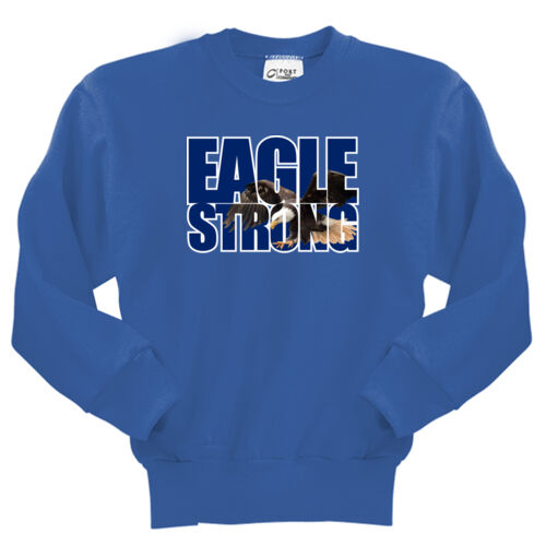 Crestwood Eagles Design CE9 on a Port & Company® - Youth Core Fleece Crewneck Sweatshirt Thumbnail