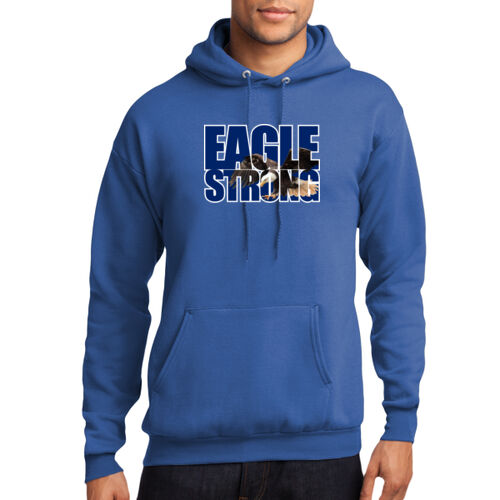 Crestwood Eagles Design CE9 on a Port & Company® - Core Fleece Pullover Hooded Sweatshirt Thumbnail