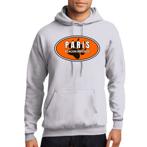 Paris Beacon Brigade Design PMT1 on a Port & Company® - Core Fleece Pullover Hooded Sweatshirt Thumbnail