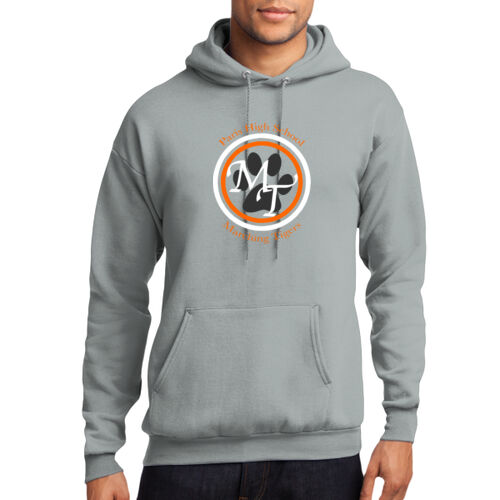 Paris Marching Tigers Design PMT3 on a Port & Company® Core Fleece Pullover Hooded Sweatshirt Thumbnail