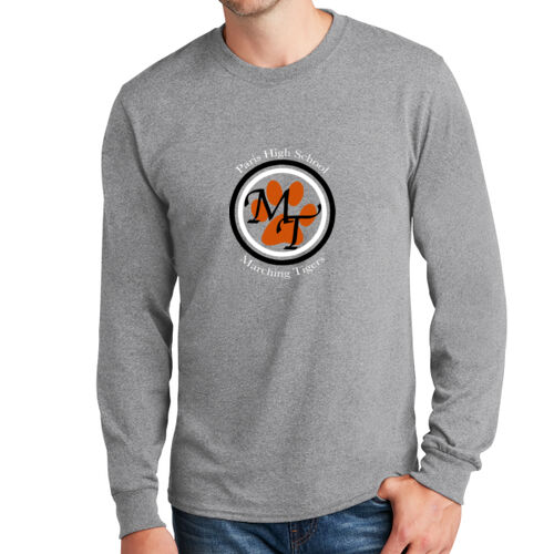 Paris Marching Tigers Design PMT4 on a Port & Company® - Long Sleeve Core Cotton Tee Thumbnail