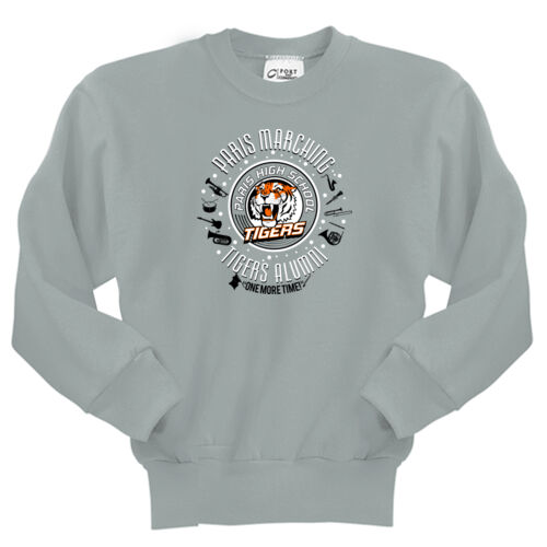 Paris Marching Tigers Design PMT7 on a Port & Company® - Youth Core Fleece Crewneck Sweatshirt Thumbnail