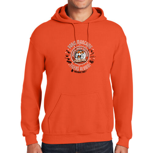 Paris Marching Tigers Design PMT7 on a Gildan® - Heavy Blend Hooded Sweatshirt Thumbnail