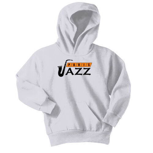 Paris Tigers Jazz Band Design PMT8 on a Port & Company® - Youth Core Fleece Pullover Hooded Sweatshirt Thumbnail