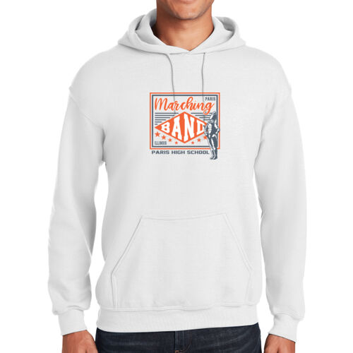 Paris Marching Tigers Design PMT9 on a Gildan® - Heavy Blend Hooded Sweatshirt Thumbnail