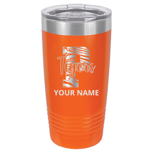 Paris Tigers Design PTE6 Engraved on a Polar Camel® - 20 oz Tumbler Vacuum Insulated with Slider Lid Thumbnail