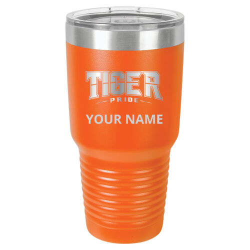 Paris Tigers Design PTE11 Engraved on a Polar Camel® - 30 oz Tumbler Vacuum Insulated with Slider Lid Thumbnail