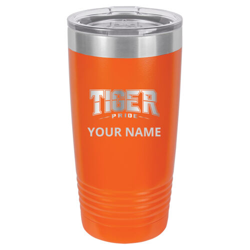 Paris Tigers Design PTE11 Engraved on a Polar Camel® - 20 oz Tumbler Vacuum Insulated with Slider Lid Thumbnail
